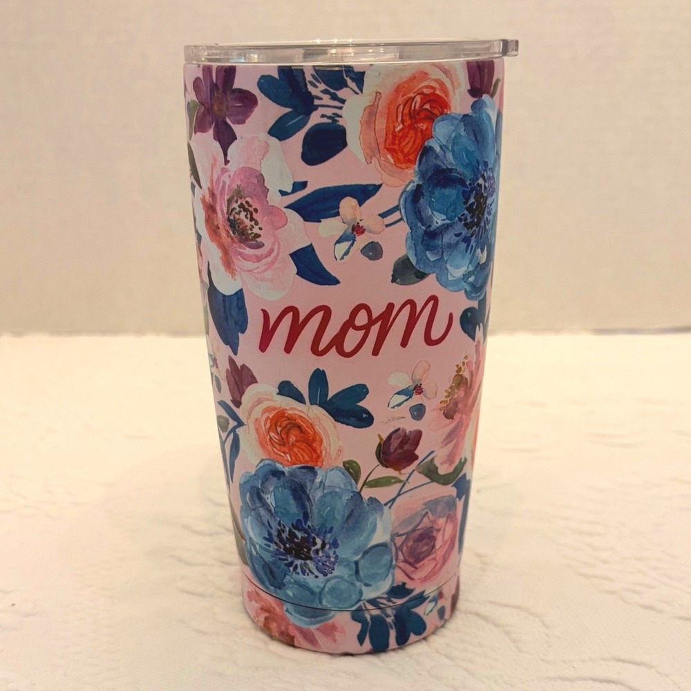 Clementine Paper Inc Mom Floral Stainless Steel 20oz Insulated Tumbler‎ 880130
